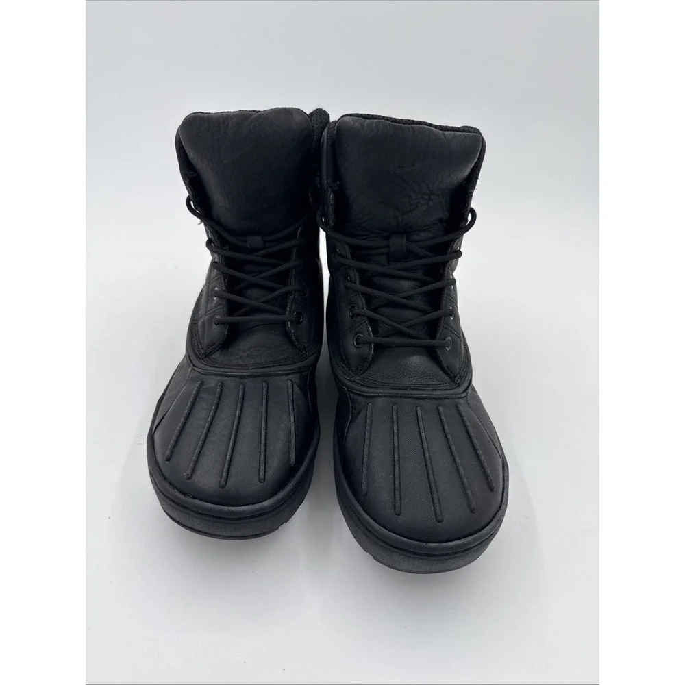 Nike Path WNTR Winter Boots Triple Black Men's Size 8 Waterproof Duck Boot